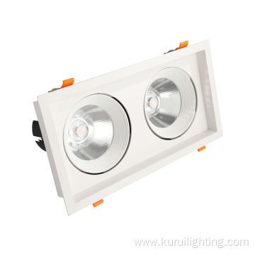 35W Recessed Adjustable Aluminum Led Grille Light